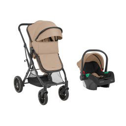 Carrito de bebé 3en1 asiento transf. One Beige