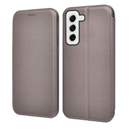 Cool Funda Flip Cover Elegance Plata para Samsung Galaxy S21 FE G990B