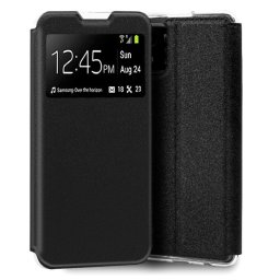 Cool Funda Flip Cover Liso Negra para Vivo Y01
