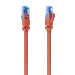 Aisens A135-0785 Cable de Red RJ45 AWG26 CCA UTP Cat 6 25cm Rojo
