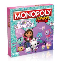 Juego de mesa Winning Moves Monopoly Junior Gabby″s Dollhouse edición infantil temática 5+ años
