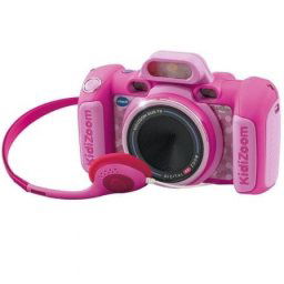 Cámara Digital Infantil VTech Kidizoom Duo FX Rosa 8MP Zoom Óptico 4x Selfies Juegos