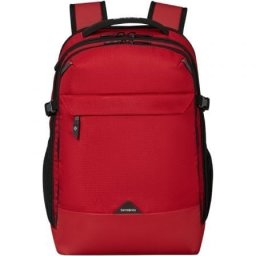 Mochila Samsonite Roadseeker M 28L PET Reciclado Rojo Ladrillo Ergonomía Pro