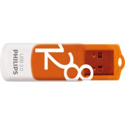 PHILIPS MEDIA PHI FM12FD00B - Memoria USB, USB 3,0, 128 GB, Vivid Edition Sunrise Orange
