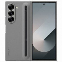 Samsung S Pen Case Funda Gris con S Pen Negro para Galaxy Z Fold6