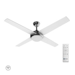 Origial AIRBLISS CEILING 25WIN WIFI Ventilador de Techo 106 cm Motor DC 25W con Luz y WIFI Inox