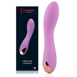 Vibrador Hugbox Neo 20 niveles vibración impermeable ultrasilencioso silicona médica rosa púrpura