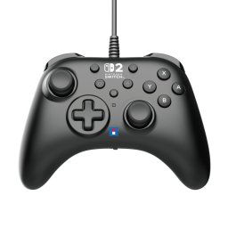 Gamepad Hori Nintendo Switch 2 USB Alámbrico Negro Botones Programables