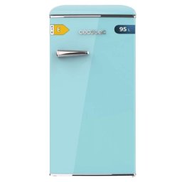 Frigorífico Cecotec Mini 89,3cm 95L Clase E Retro Icebox Tirador Cromado Azul