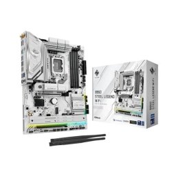 Placa Base Asrock B860 LGA 1851 ATX Steel Legend WiFi DDR5 DualBIOS PCIe 5.0