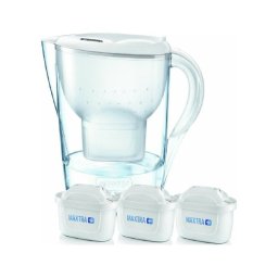 Jarra Brita Marella 2.4L Blanco + 3 Filtros Maxtra Pro Indicador Digital