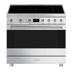 Cocina Smeg Symphony C9IMX2 5 zonas inducción, horno multifunción 115L acero inoxidable