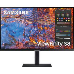 SAMSUNG SM S32B800PXP - Monitor de 68 cm, 4K, USB. LAN, pivote
