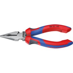 KNIPEX KN 08 22 145 - Pinzas combinadas puntiagudas, 145 mm