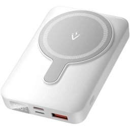 Power Bank Vention FHTW0 10000mAh Magnetic Inalámbrico Blanco