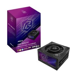 Fuente de Alimentación Asrock 850W Certificación 80+ Gold Phantom Gaming PG-850G Extras modulares