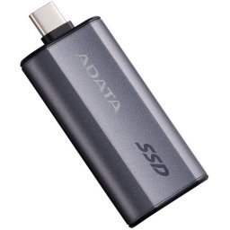 Disco Duro ADATA SC750 500GB SSD Externo USB Tipo C 10Gbps 1050MB/s Gris