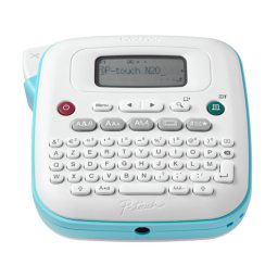 Impresora Etiquetadora Portátil Brother PT-N20 Corte Manual LCD Azul/Blanco