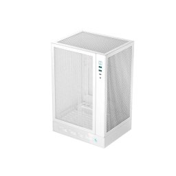 Caja PC DeepCool CH510 Blanco Mini-ATX Display LED USB Tipo C ABS/SPCC