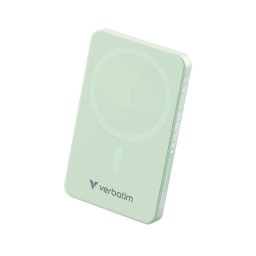 Powerbank Verbatim Charge ″n″ Go Essentials 5000mAh 35W MagSafe Quick Charge 3.0 Verde