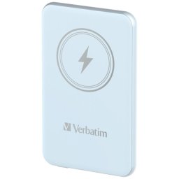 Power Bank Verbatim Charge ″n″ Go 5000mAh Quick Charge 3.0 Inalámbrico Azul