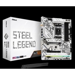 Placa Base Asrock B650 ATX AM5 Steel Legend WiFi 6E DDR5 192GB M.2 RAID RGB