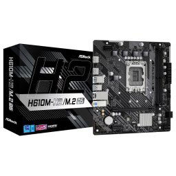 Placa Base Asrock H610 Express LGA1700 Micro ATX H610M-H2/M.2 D5 DDR5 M.2 PCIe 4.0 USB 3.0