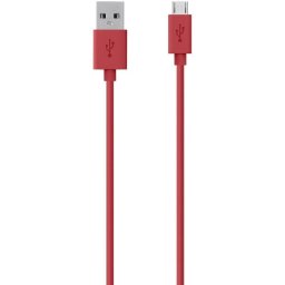 Belkin MIXIT UP Cable Micro-USB a USB para Carga y Sincronización 2m Rojo