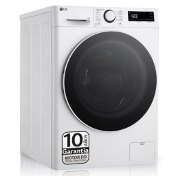Lavadora carga frontal LG Serie 600 F4WR6013A0W 13 kg 1360 rpm clase A IA blanca