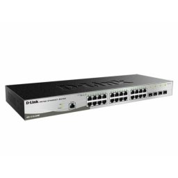 Switch D-Link DGS-1210-28/ME/E 24x RJ-45 Gigabit 4x SFP Apilable QoS VLAN Administración Web