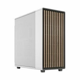 Torre Fractal Design North XL Blanco Acero Madera ATX sin Ventana 3x140mm USB-C