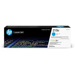 Cartucho de tóner HP 219X TerraJet Cian Original XL, 2500 páginas, HP LaserJet Pro