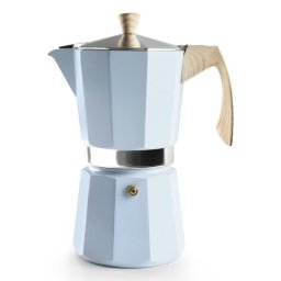Cafetera Express Ibili Toscana Azul 0,3L Inducción Recubrimiento Antiadherente