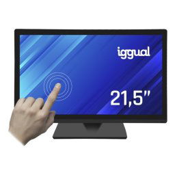 Monitor Táctil iggual MTL21PX 21.5″ Full HD 250cd/m² Capacitiva 1000:1 VGA/HDMI/USB2.0