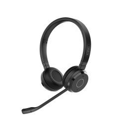 Auriculares Jabra inalámbricos Bluetooth y USB con micrófono boom y reducción de ruido