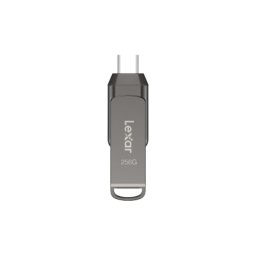 Pendrive Lexar LJDD400128G-BNQNG 128GB USB Tipo C 3.2 Gen 1 130MB/s Gris