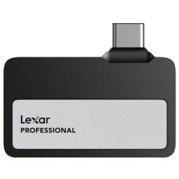 Disco Duro Lexar Professional Go 2TB SSD USB-C 1050MB/s IP65 Ultra Compacto Resistente Negro