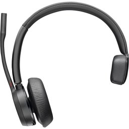 Auriculares Poly inalámbricos Bluetooth con micrófono boom y batería de litio