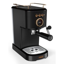 Cafetera Semiautomática Princess 249417 1,2L 20 bares con vaporizador y compatible Nespresso