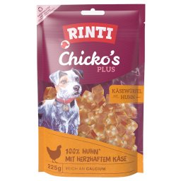 RINTI Chicko Plus dados de queso para perros - 225 g