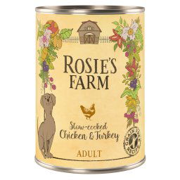 Rosie's Farm Adult 6 x 400 g - Pollo y pavo