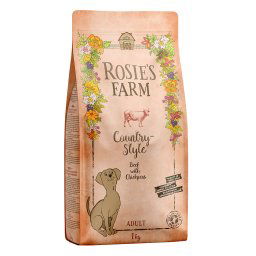 Rosie's Farm ternera con boniato y garbanzos pienso para perros - 1 kg