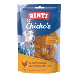 RINTI Chicko's aros masticables duraderos con pollo - 5 x 30 g