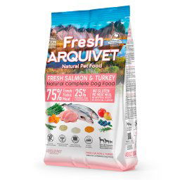 Arquivet Fresh salmón fresco y pavo - 2 x 2,5 kg