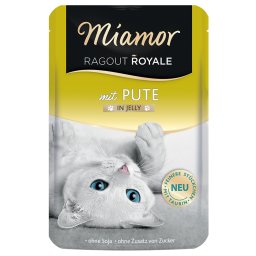 Miamor Ragú Royal en gelatina 22 x 100 g - Pavo