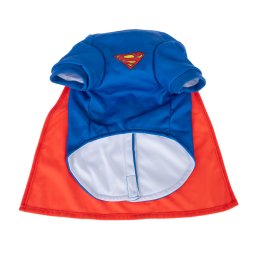 Disfraz DC Superman para perros - Talla M/L: 38 cm de largo de espalda