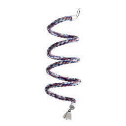 Espiral de cuerda para pájaros - 80 cm x 30 mm (L x Diám)