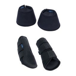 Set de polainas y botas para cascos Nomad Tales, negras - Set talla L: Polainas y botas para cascos