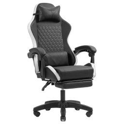 Silla Gaming Mars Gaming MGC-X Racing polipiel reposapiés soporte lumbar 120Kg