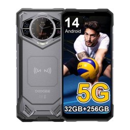 Doogee S200 5G 12GB 256GB 6,72" Plata/Gris chasis rugerizado